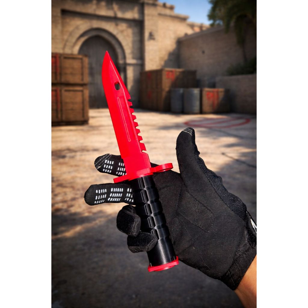 Faca Baioneta M9 CS Colecionável - Gamer / Cosplay / Decoração | Shopee ...
