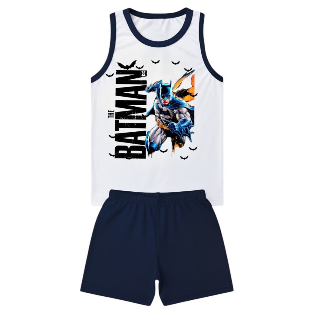 Pijama  regata infantil masculino/personalizado/pijamas infantil masculino em Oferta na Shopee