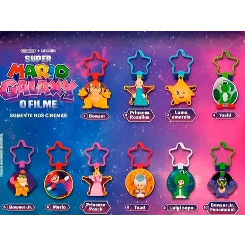 Coleção Completa Boneco Super Mário Bros Mc Donalds 2026 NOVO em Oferta na Shopee