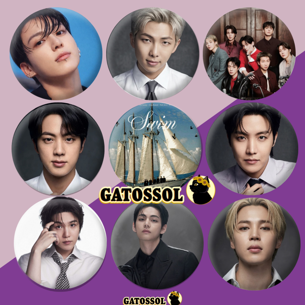 BTS Arirang - Bottons 4,5 cm - KPOP-IDOL-COREANO- Bottom/botton - Boton ...