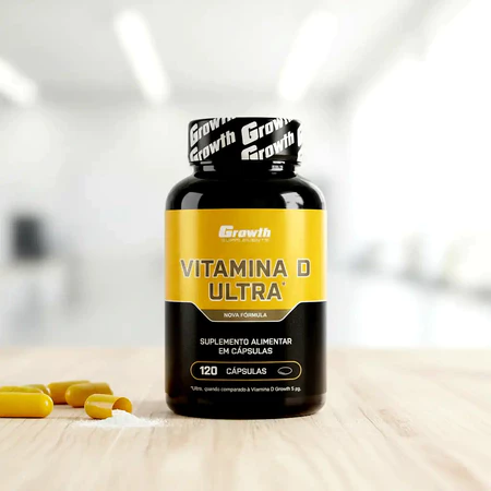 Vitamina D Ultra 2000UI 120 Cápsulas Produto Original Uso Diário absorção de Cálcio Vitamina D3