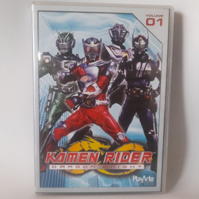 Kamen Rider dragon knight DVD Original Usado | Shopee Brasil