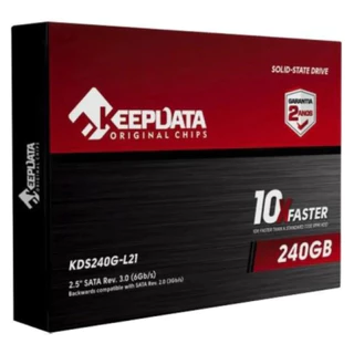 SSD 240GB Keepdata SATA 3 2.5 Interno para Notebook e PC Desktop KDS240G-L21