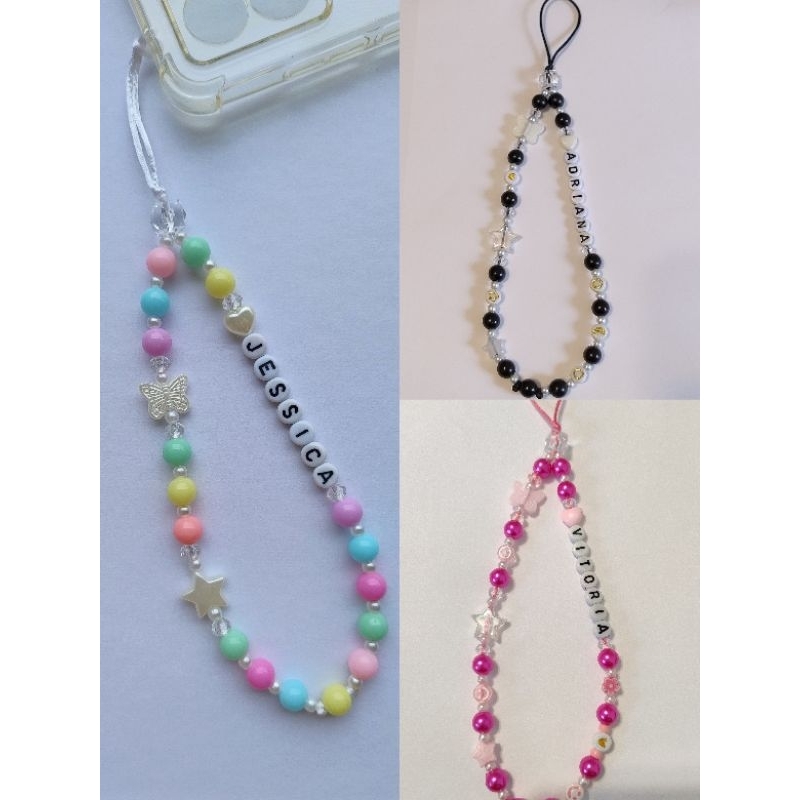 phone strap com nome em Promoção na Shopee Brasil 2026