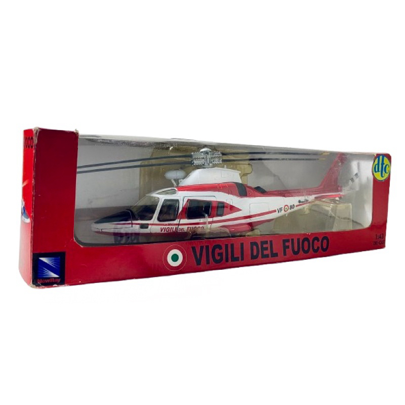 航空機・ヘリコプター Agusta A109 Power 1/43 VIGILI DEL FUOCO Maquete Helicóptero Agusta A109 Power Vigili Del Fuoco 1/43 New