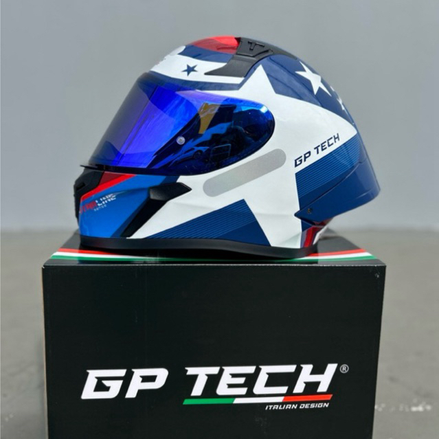 CAPACETE GP TECH A118 SV MONO ARTICULADO ROBOCOP FOSCO em Promoção