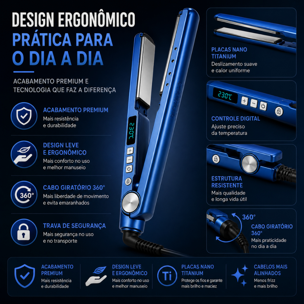 Chapinha Nano Titanium bivolt — foto 4