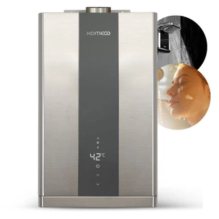 Aquecedor de Água a Gás GLP Komeco inox KO 21DI G2 Digital 1CFLP4 Bivolt Água Quente até 2 Duchas