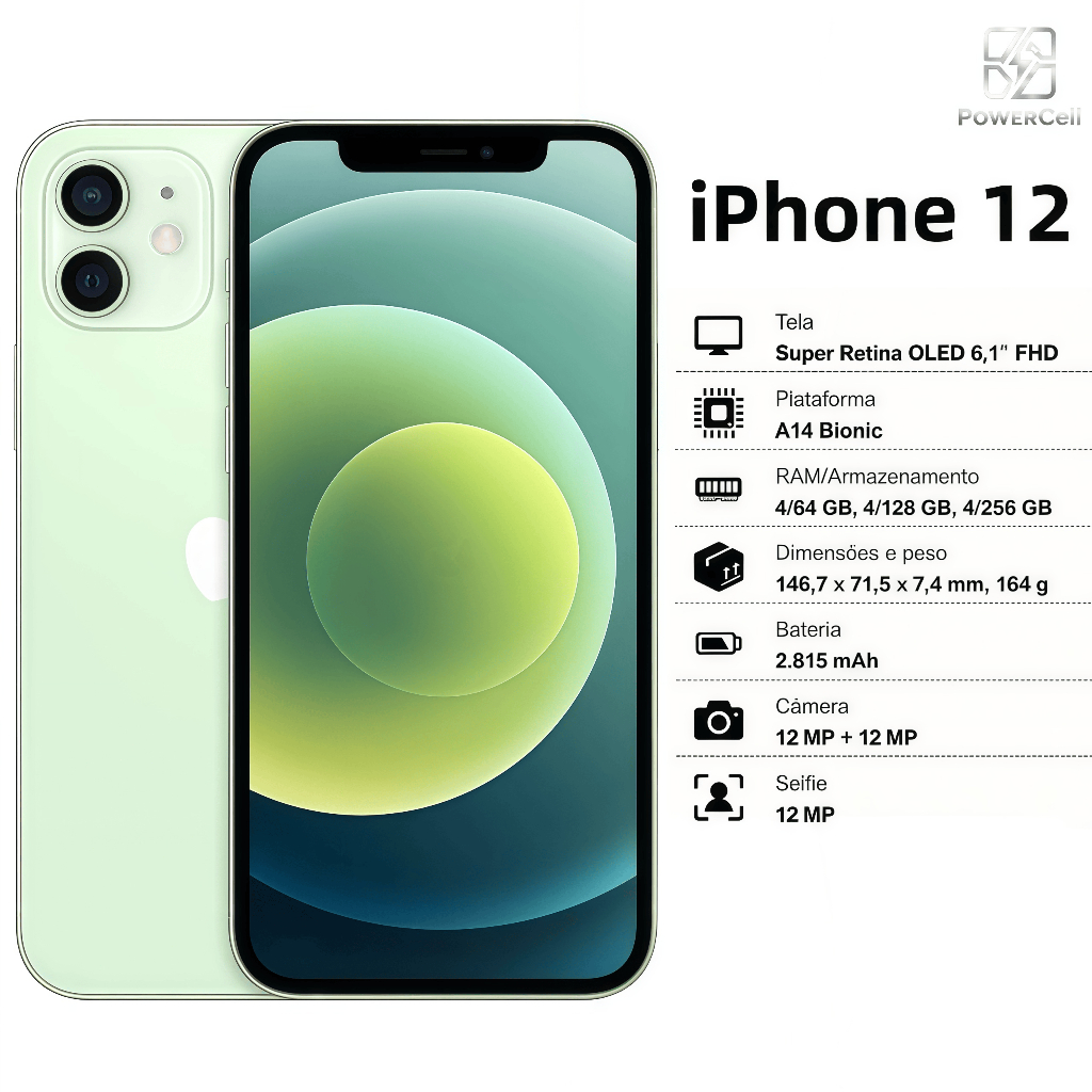iPhone 12 verde em Oferta | Shopee 2026