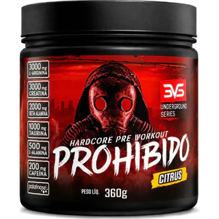 Pré Treino Prohibido 3VS Nutrition 360g