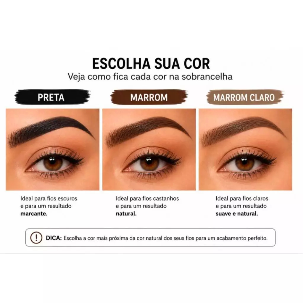 Caneta microblading fio a fio para sobrancelhas — foto 4