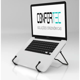 Suporte Para Notebook Tablet Ergonômico Regulável - 10 a 17 Polegadas Confortec 3.5.5