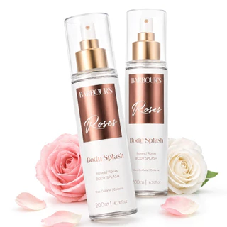 Kit de 1 ate 2 Body Splash Feminino Barbours ROSES 200ml