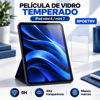 BR-Película de Vidro Para iPad5/6 7/8/9/10” Geração 10.2 /Air 1/2 /9,7”/Air 3/10.5”/ Pro11”/ Air4/5 10.9”/iPad pro12.9