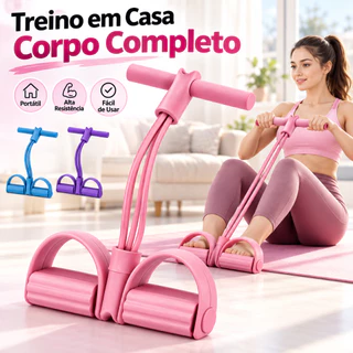 Elástico Extensor de Exercícios Pull Reducer Multi Função Academia Em Casa Uso Profissional