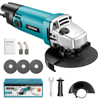 Esmerilhadeira 110V/220V angle grinder or lixadeira Com todos os acessórios