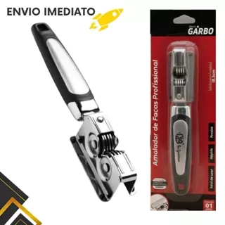 1 Amolador Afiador Facas Tesouras Canivete Facão Aço Metal Profissional Cabo Ergonômico Durável em Oferta na Shopee