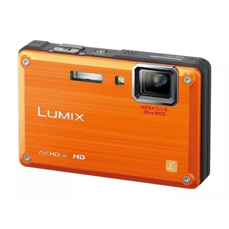 LUMIX DMC-FT1 12.1MP Câmera Digital à Prova d'Água Zoom 4x 28mm