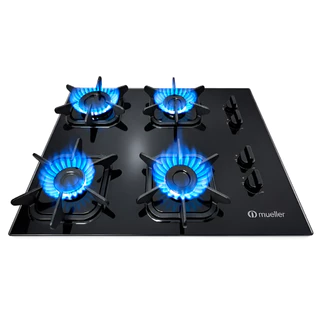 Cooktop 4 Bocas Mueller G5 Ultra Chama Grades Ferro Fundido em Oferta na Shopee