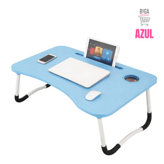 Mesa Portátil Dobrável Multiuso – Ideal para Cama e Sofá, Notebook, Tablet, Refeições e Leitura — foto 3 — Achou Levou Brasil