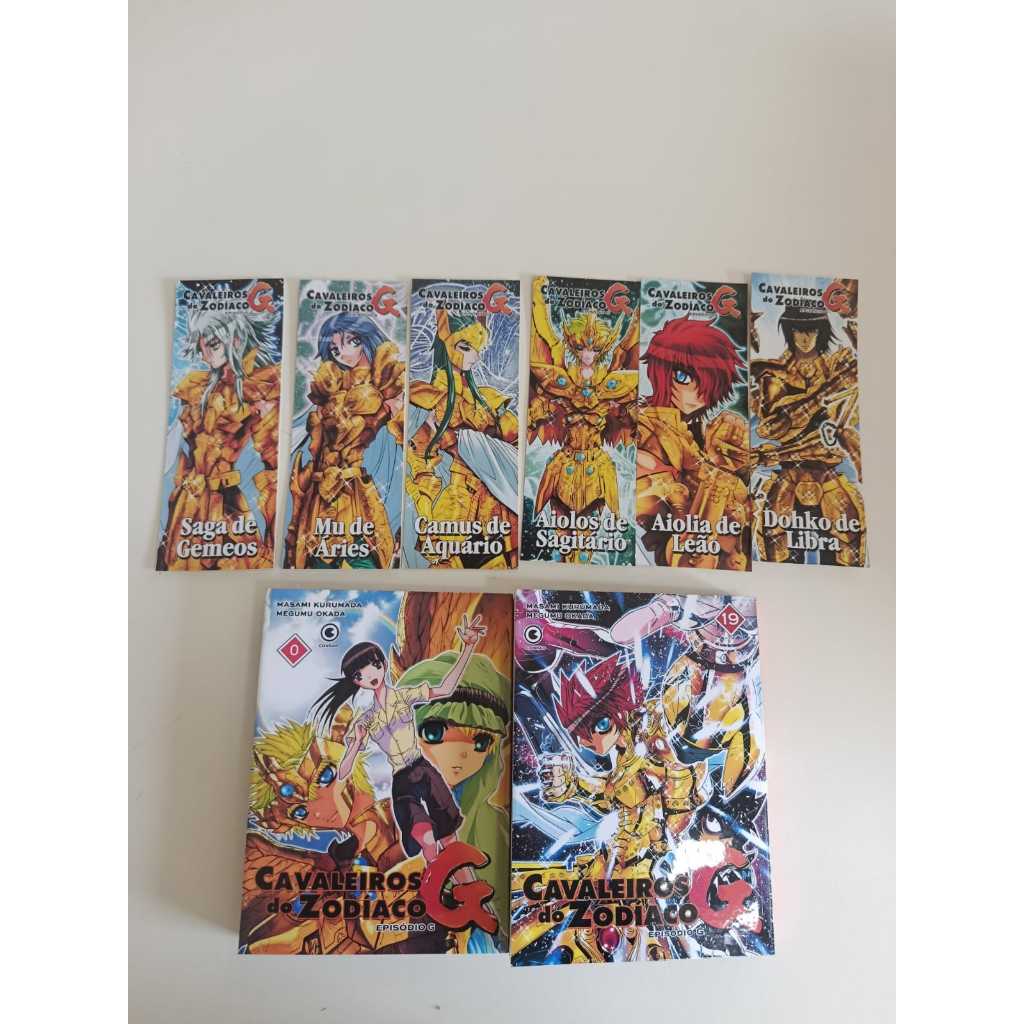Mangá Artesanal Cavaleiros do Zodiaco Episodio G Volume 19 em