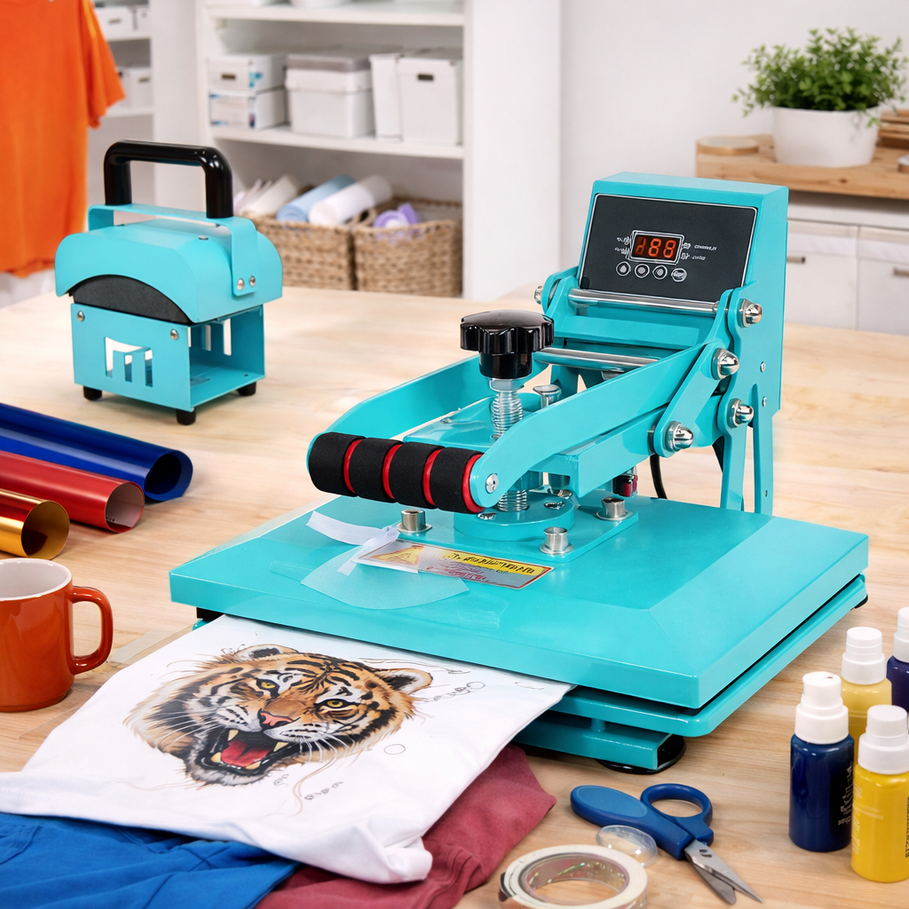 Prensa Térmica Plana E Bonés 2 Em 1 23x30cm Sublimação A4 MECOLOUR em Oferta na Shopee