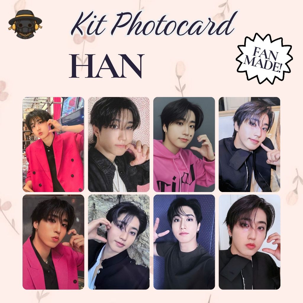 Photocard Han - Do It - Frente e Verso - Stray Kids SKZOO SKZ - kpop ...