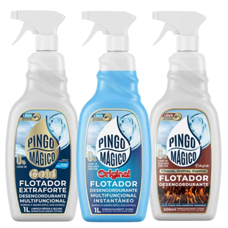 Pingo Mágico Original 1 Litro Flotador Multiuso Para Limpeza Desengordurante sem Esforço Limpador em Oferta na Shopee