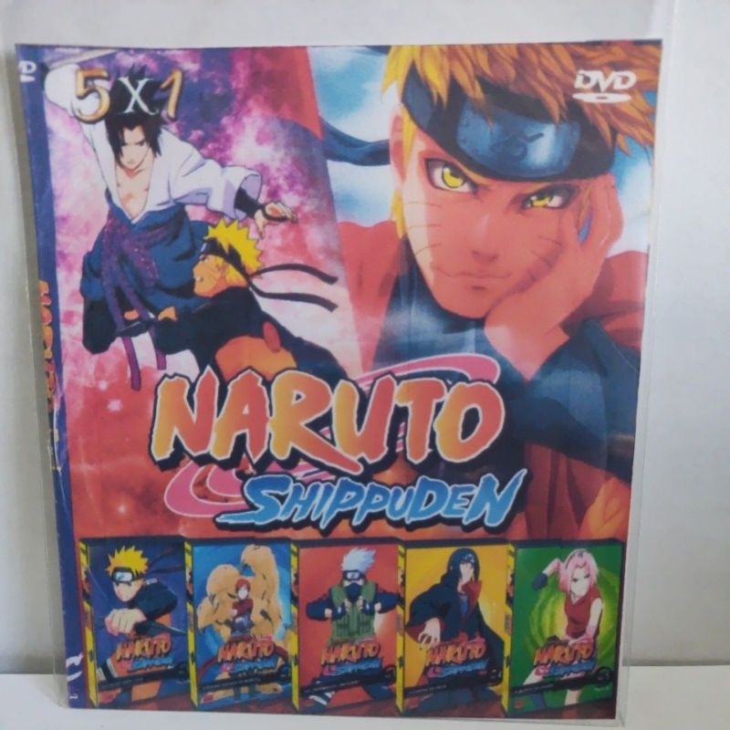 dvd Naruto Shippuden 5x1 raridade copia | Shopee Brasil