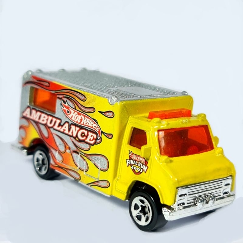 Hot Wheels 1989 AMBULANCE ANTIGA AMBULÂNCIA FINAL RUN PARTES
