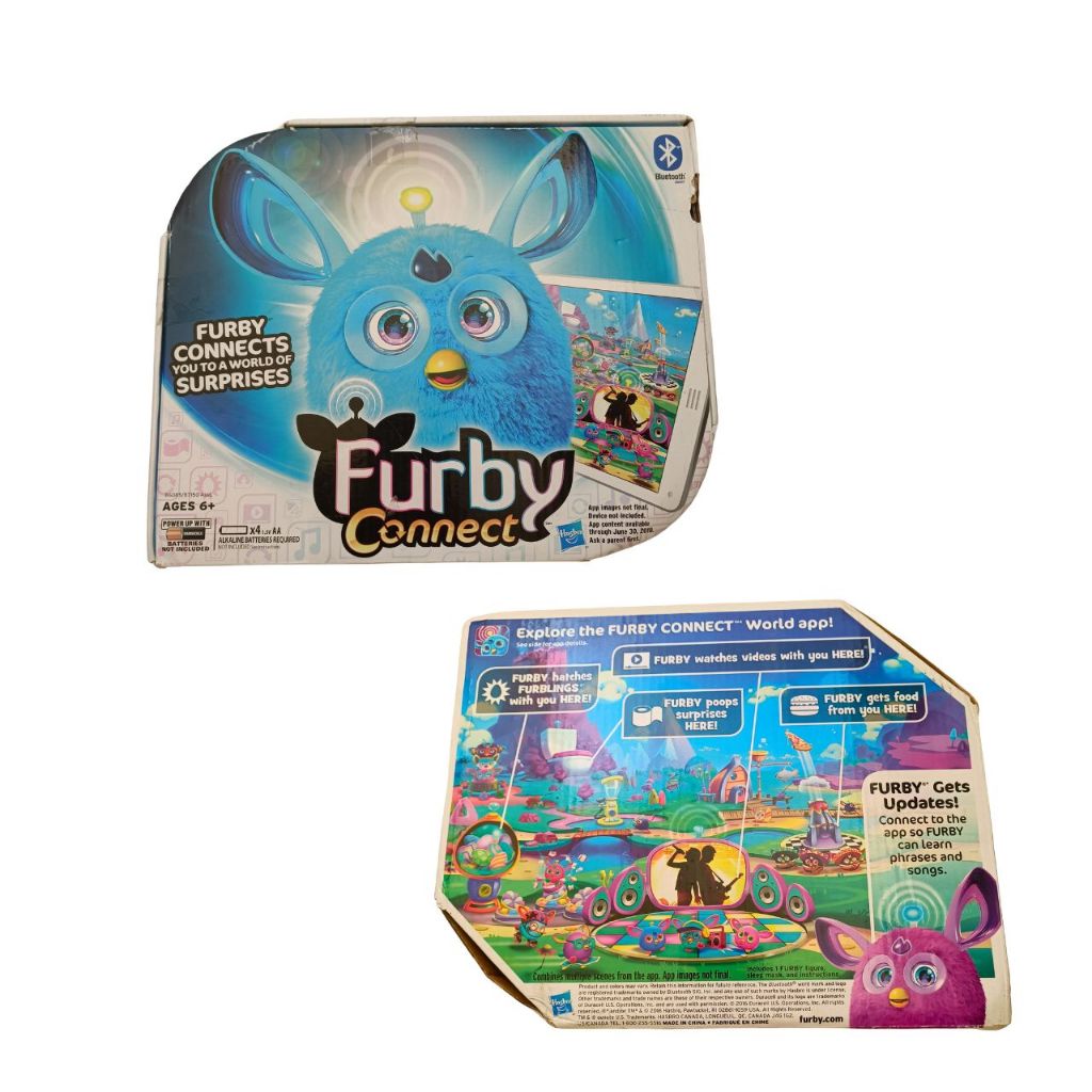 Furby Connect Azul Hasbro | Shopee Brasil