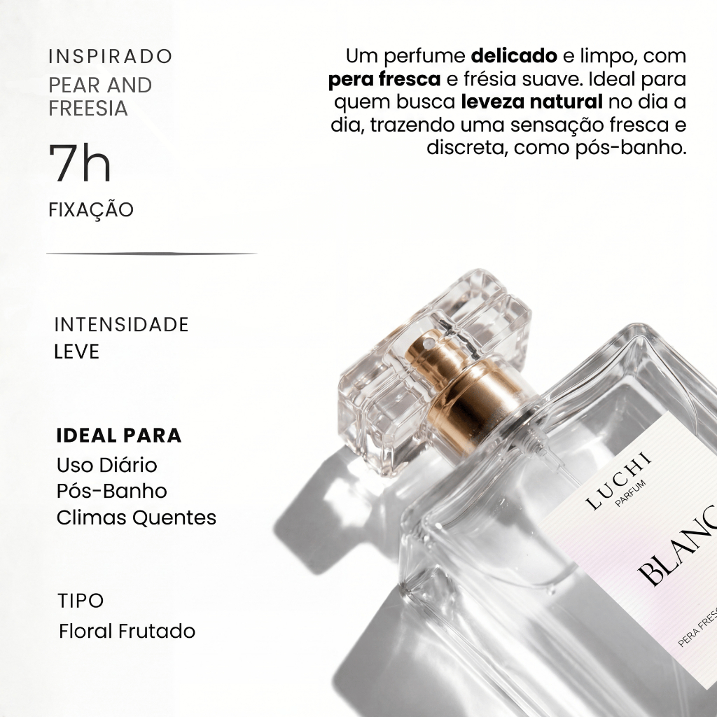 Perfume Feminino Blanc Luchi Parfum (Aroma importado) - Alta