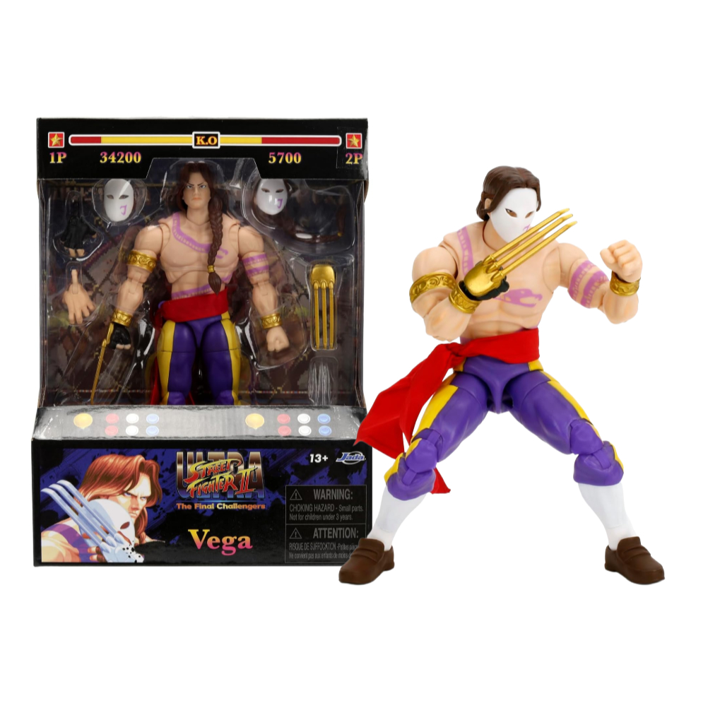 Boneco do jogo Street Fighter 2 Oficial Jada Toys | Shopee Brasil