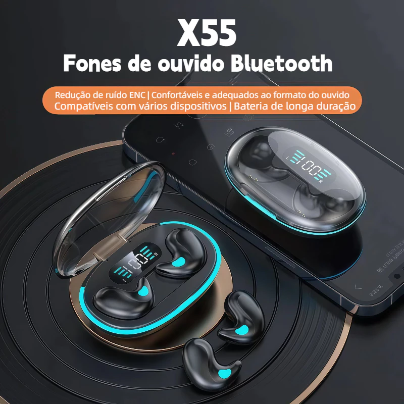 Fones de Ouvido TWS X55