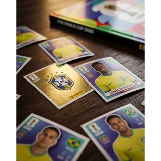 Kit Álbum Copa Do Mundo FIFA 2026 Brochura + 70 Figurinhas 10 Pacotes Colecionáveis Originais — foto 4 — Achou Levou Brasil