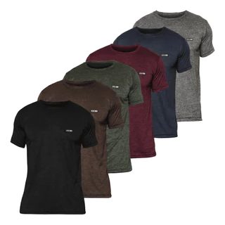 Kit 6 Camisetas Masculina Academia Dry Fit Malha Fria Treino Envio imediato