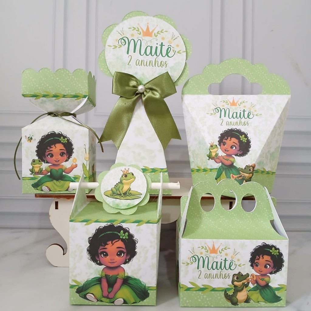 Kit Festa Princesa Tiana Baby Cute - a Princesa e o Sapo - PEGUE E ...