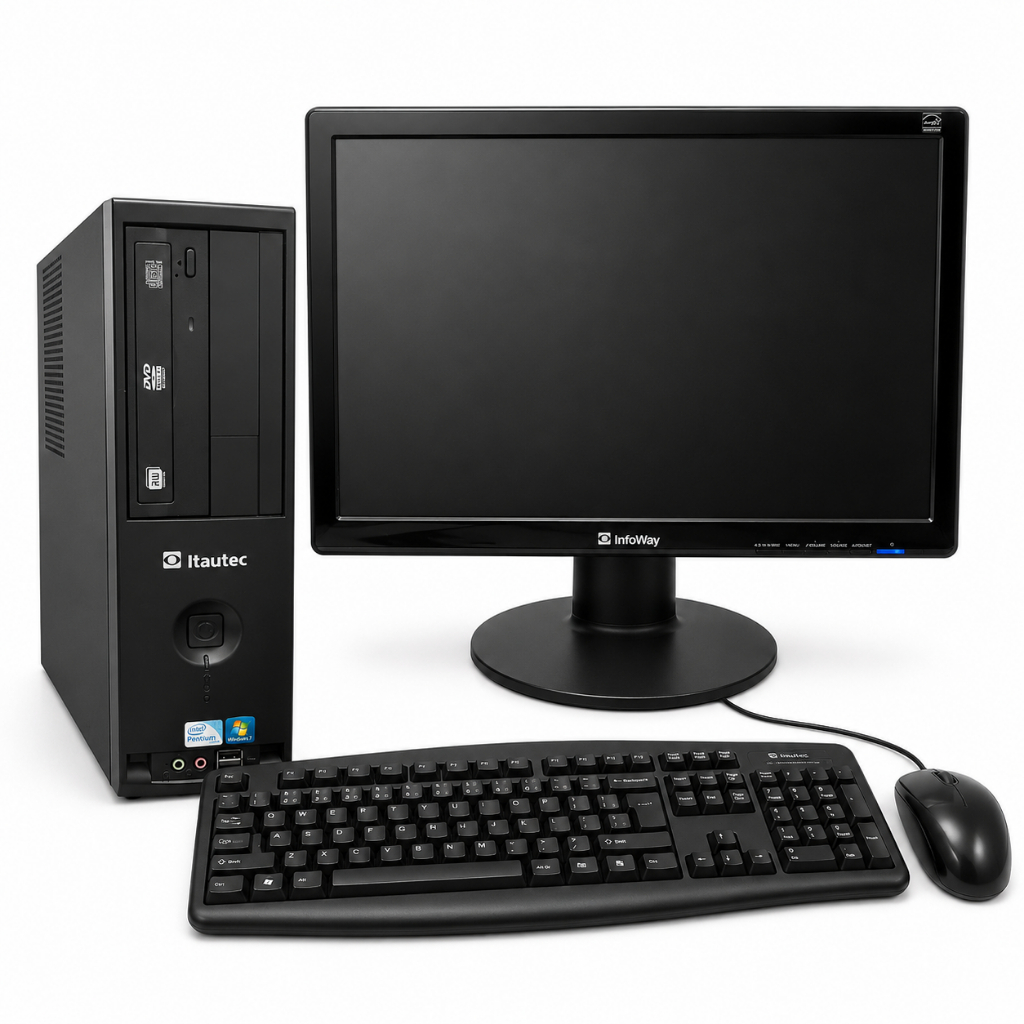 Computadores Completos (KIT COM MONITOR TECLADO e MOUSE)
