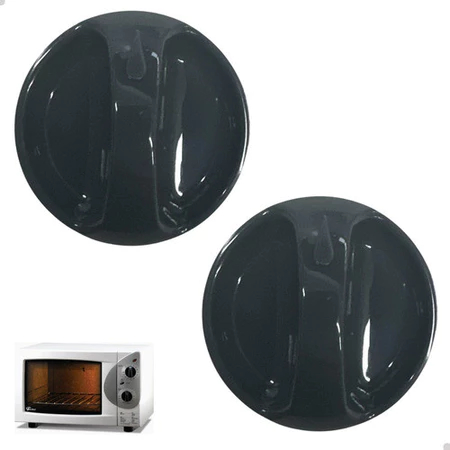KIT 2 BOTÕES MANIPULADOR PARA FORNO ELÉTRICO FISCHER BANCADA GRILL 1323 ...