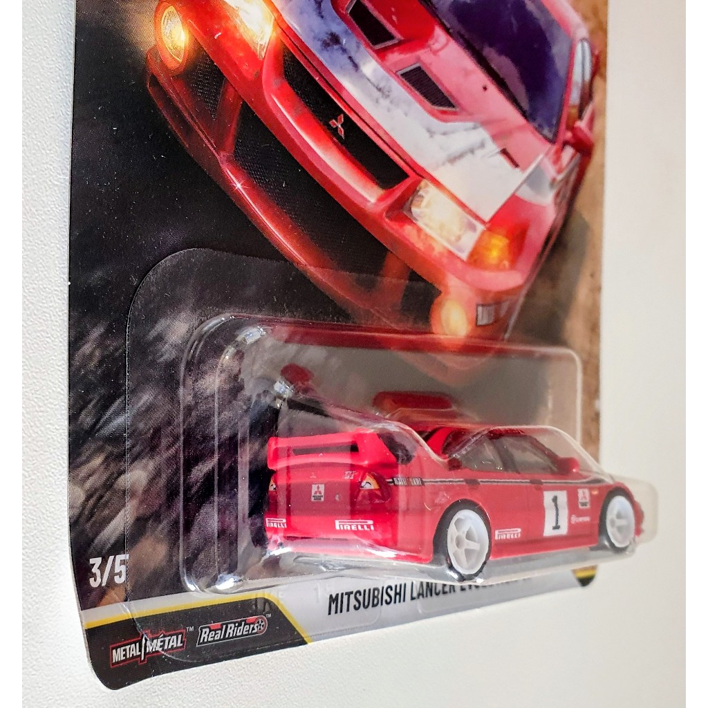 HOT WHEELS PREMIUM - MITSUBISHI LANCER EVOLUTION VI | Shopee Brasil