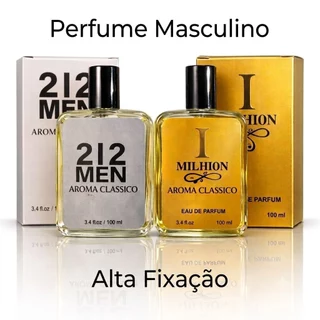 PERFUME MASCULINO 100ml Para o Dia Dia / Alta Fixação e Longa Duração Presente