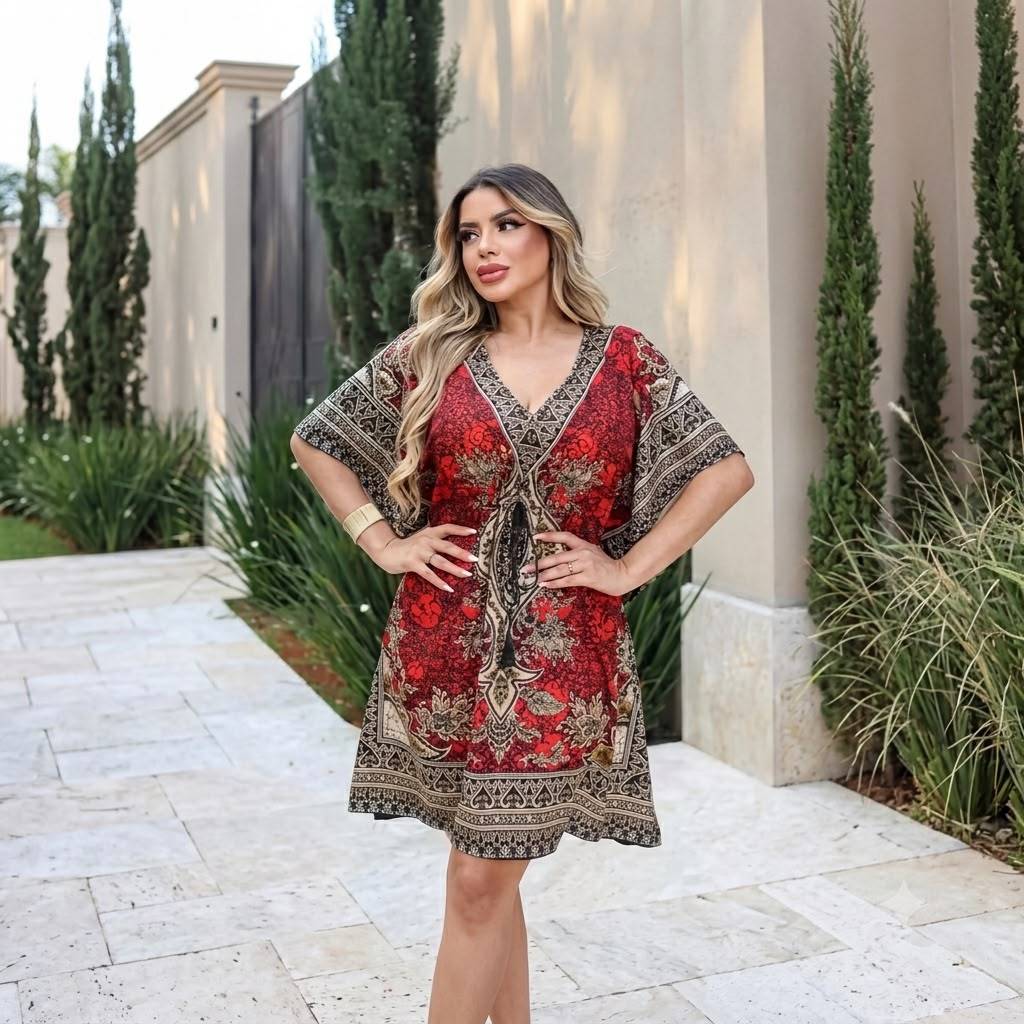 kaftan curto em Promoção na Shopee Brasil 2026