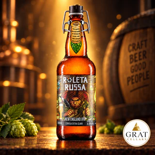 Cerveja Roleta Russa New England 500ml