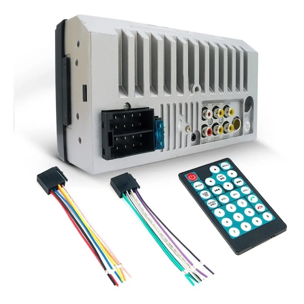 Central Multimidia Bluetooth Espelhamento Fox 2010 a 2014 Camera ré Moldura Automotivo Auto Carro Universal