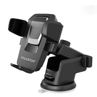 Suporte Celular GPS Veicular Carro Universal 360° Trava Automática Ajustável H'Maston CJ-02 Lehmox LEY-12