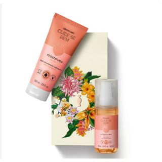 Kit Presente dias das mães Cuide-Se Bem Pessegura(2 intens.) em Oferta na Shopee