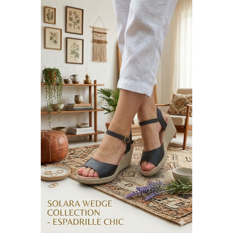 Sandália Anabela Santana Rios | Shopee Brasil