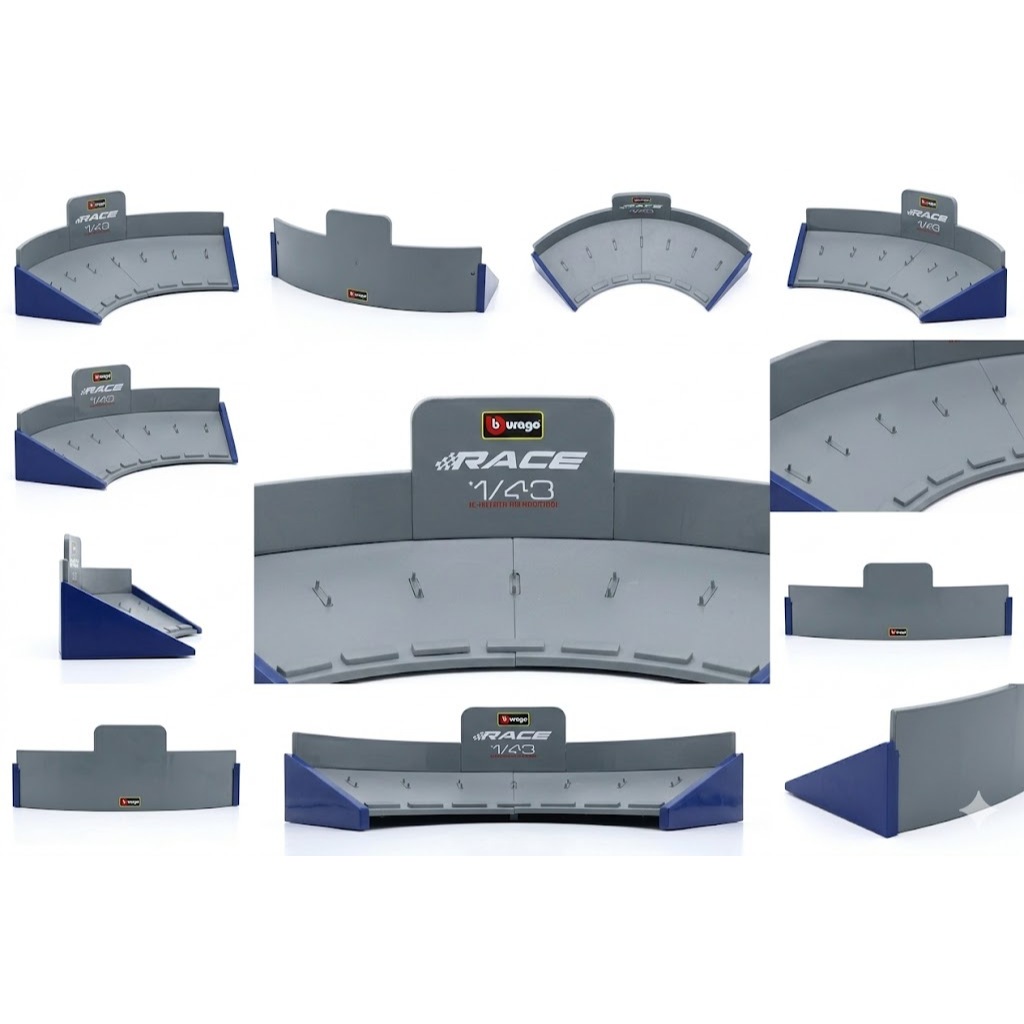 Display Vitrine Expositor Carrinho Miniatura 1/43 Bburago