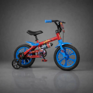 Bicicleta Bicicletinha Menino Infantil Aro 12 SPIDER MAN / HOMEM ARANHA - Nathor em Oferta na Shopee