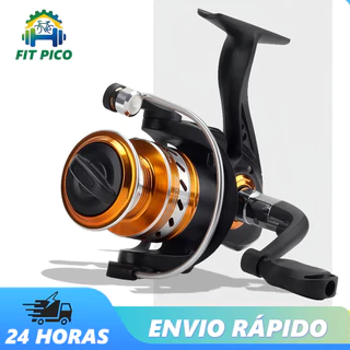 Molinete De Pesca Plástico AK200 Max Arraste 10kg Cana Em Água Salgada Para Mão Esquerda E Direita